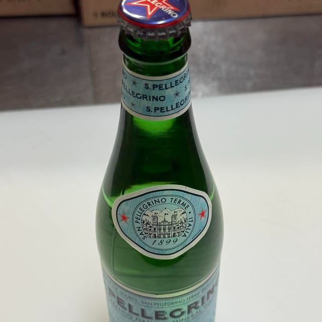 Sparkling Water (S. Pellegrino).