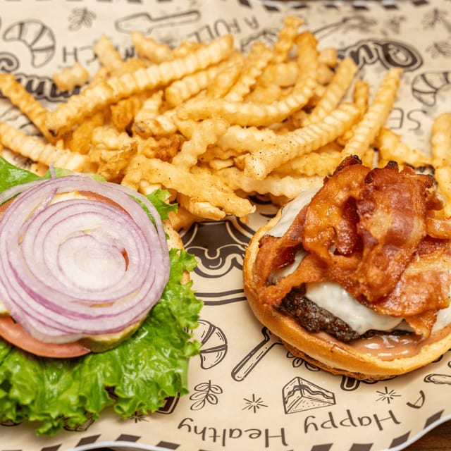 Smokey Bacon Burger.