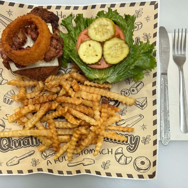 Bourbon Burger.