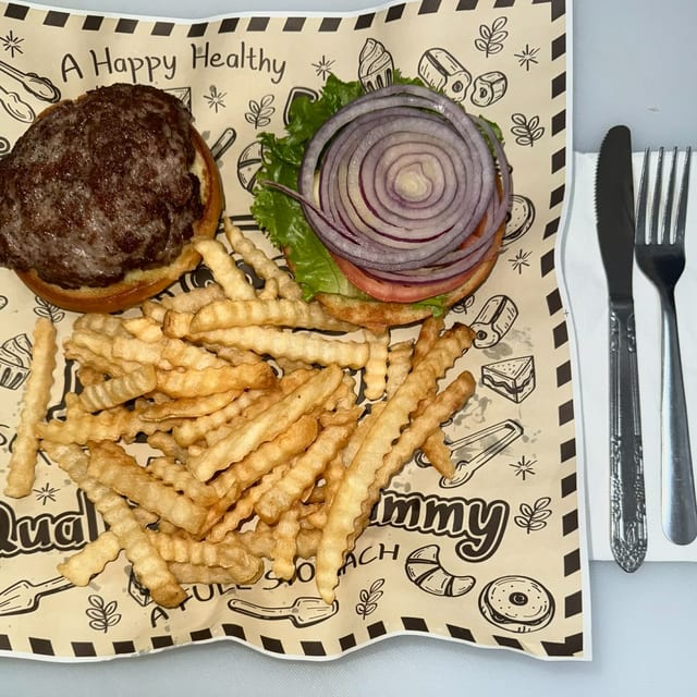 Hamburger          (NO CHEESE).